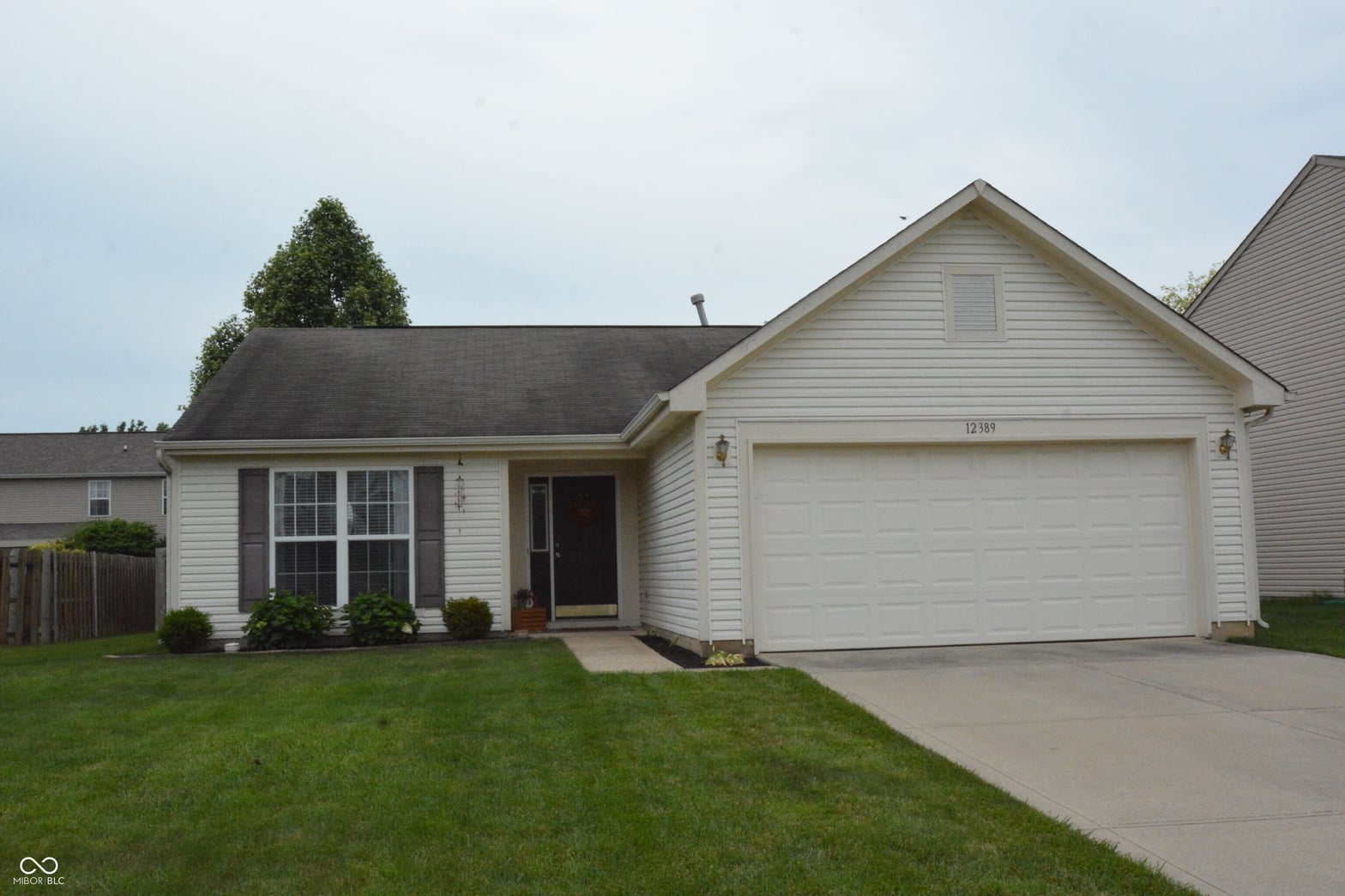 Front exterior at 12389 Titans Drive, Fishers, IN