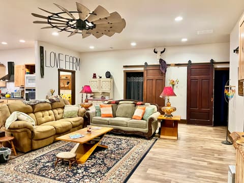 Living room at 3109 S County Road 1050 W, Greensburg, IN