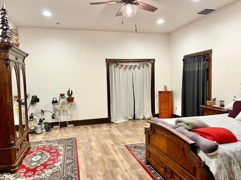 Primary bedroom at 3109 S County Road 1050 W, Greensburg, IN