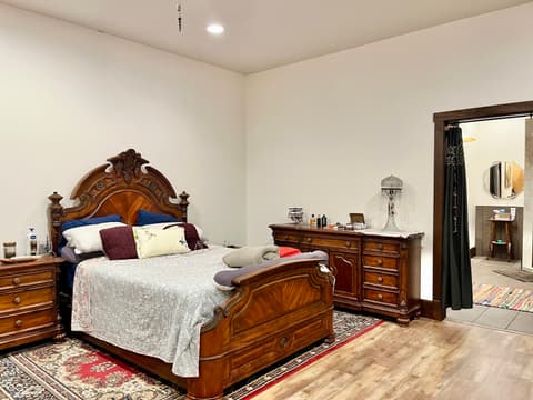 Primary bedroom at 3109 S County Road 1050 W, Greensburg, IN