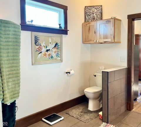 Primary bathroom at 3109 S County Road 1050 W, Greensburg, IN