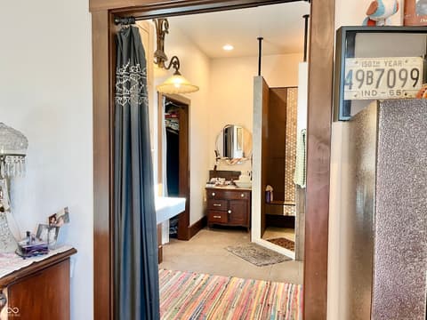 Primary bathroom at 3109 S County Road 1050 W, Greensburg, IN
