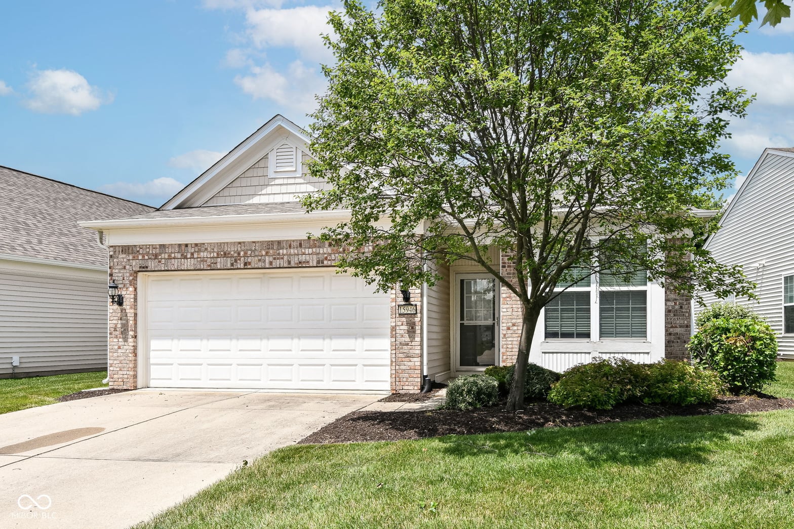 Front exterior at 15946 Marsala Drive, Fishers, IN