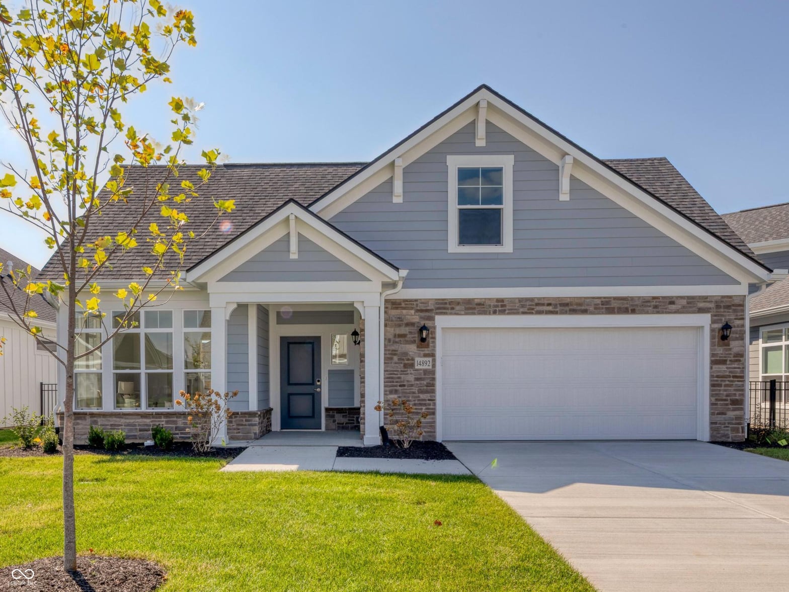 Front exterior at 14892 Higgins Drive, Westfield, IN