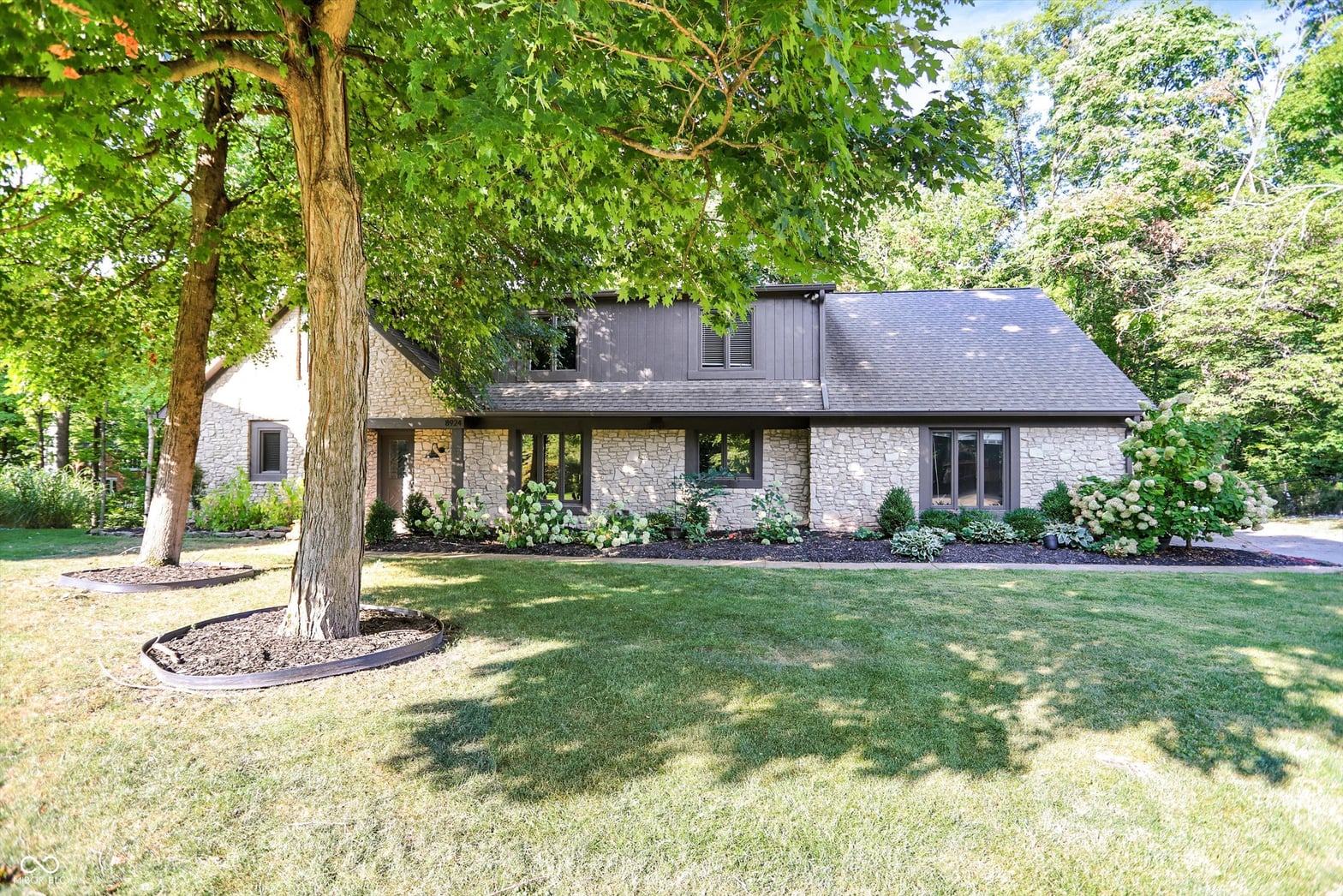 Front exterior at 8924 Stormhaven Court, Indianapolis, IN