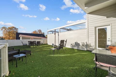 Yard at 932 N Broadway Street, Indianapolis, IN
