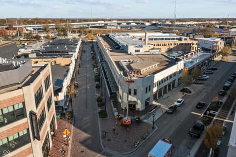Aerial view at 932 N Broadway Street, Indianapolis, IN