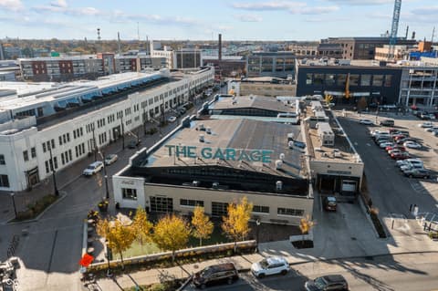 Aerial view at 932 N Broadway Street, Indianapolis, IN