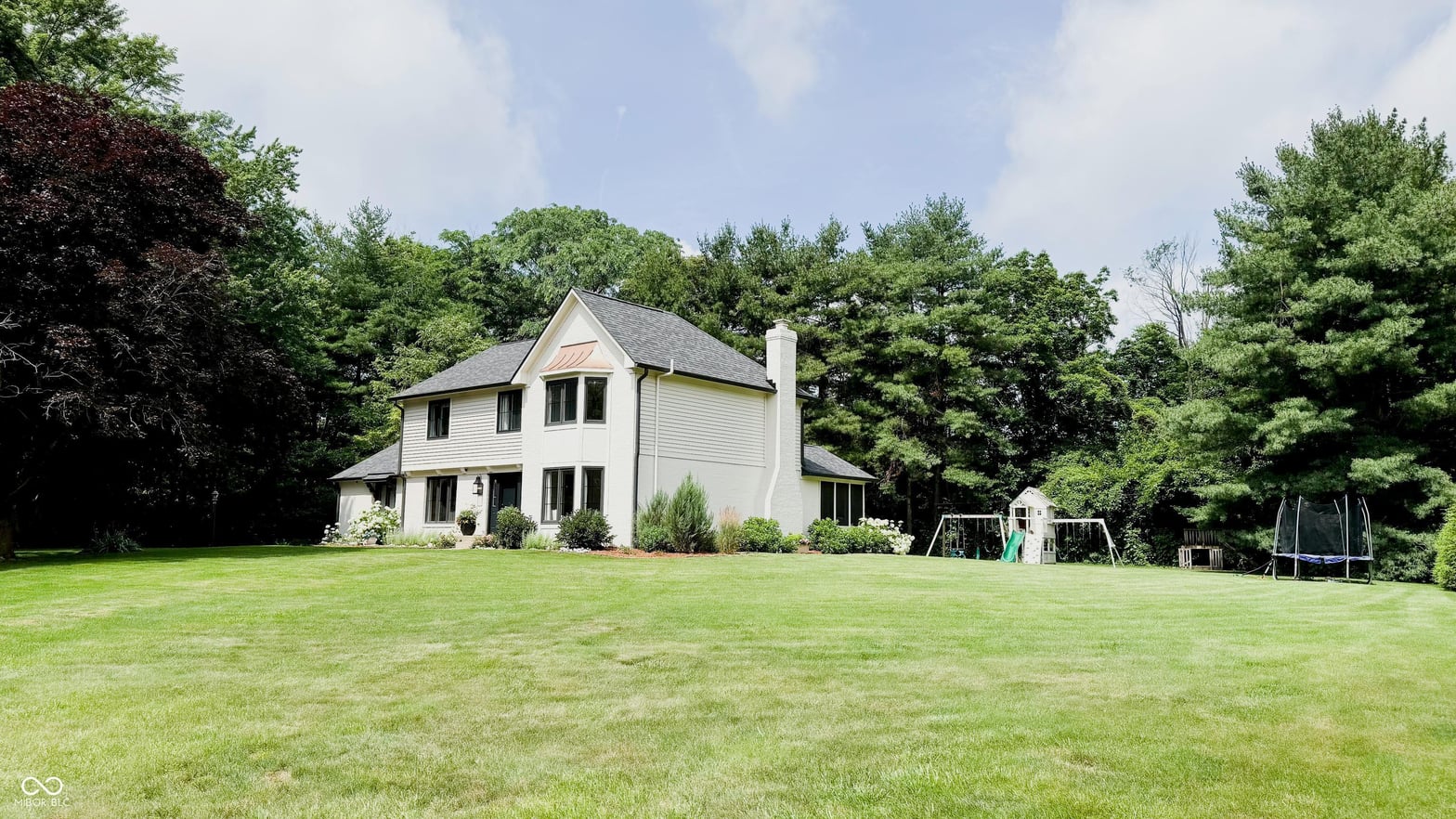 Front exterior at 9710 Iroquois Court, Indianapolis, IN