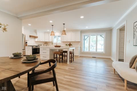 Dining room at 14407 Bryn Mawr Drive, Fishers, IN