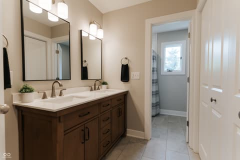 Bathroom at 14407 Bryn Mawr Drive, Fishers, IN