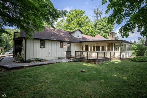 Backyard at 14407 Bryn Mawr Drive, Fishers, IN