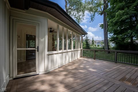 Outdoor living area at 14407 Bryn Mawr Drive, Fishers, IN