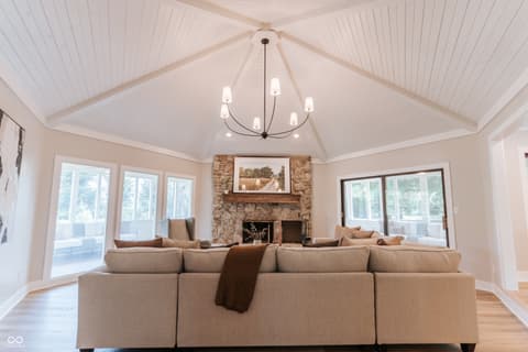Living room at 14407 Bryn Mawr Drive, Fishers, IN
