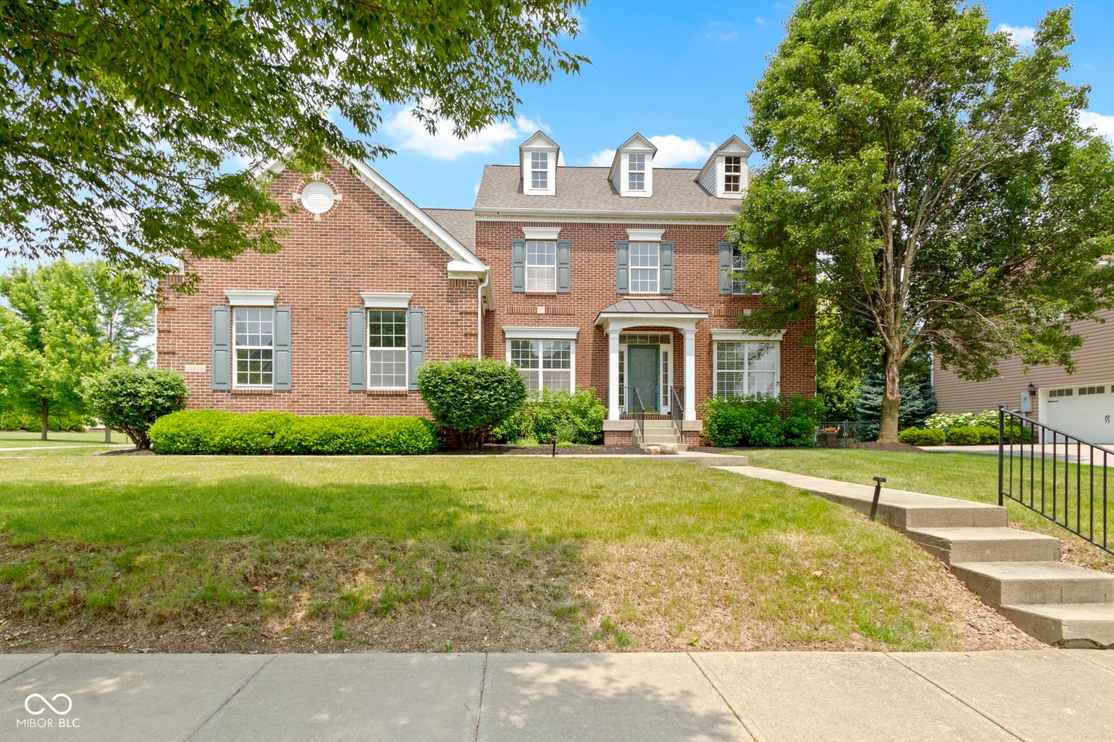 Front exterior at 13624 Alston Drive, Fishers, IN