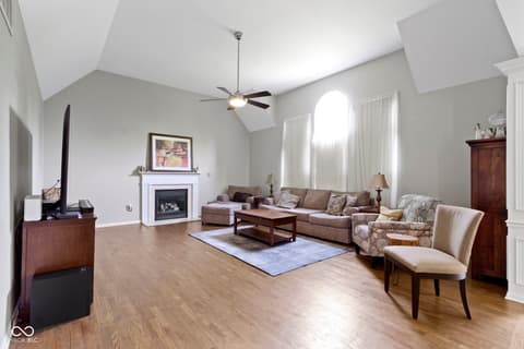 Living room at 13624 Alston Drive, Fishers, IN