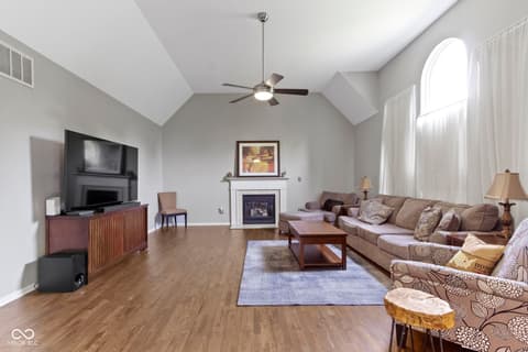 Living room at 13624 Alston Drive, Fishers, IN