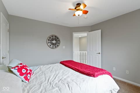 Bedroom at 13624 Alston Drive, Fishers, IN