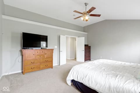 Primary bedroom at 13624 Alston Drive, Fishers, IN