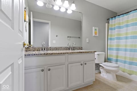 Bathroom at 13624 Alston Drive, Fishers, IN