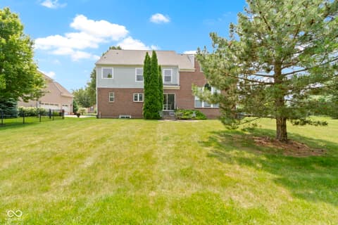 Backyard at 13624 Alston Drive, Fishers, IN