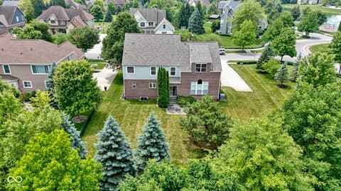 Aerial view at 13624 Alston Drive, Fishers, IN