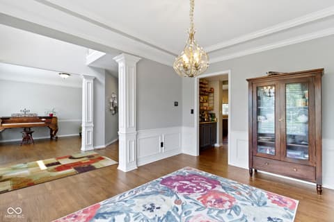 Dining room at 13624 Alston Drive, Fishers, IN