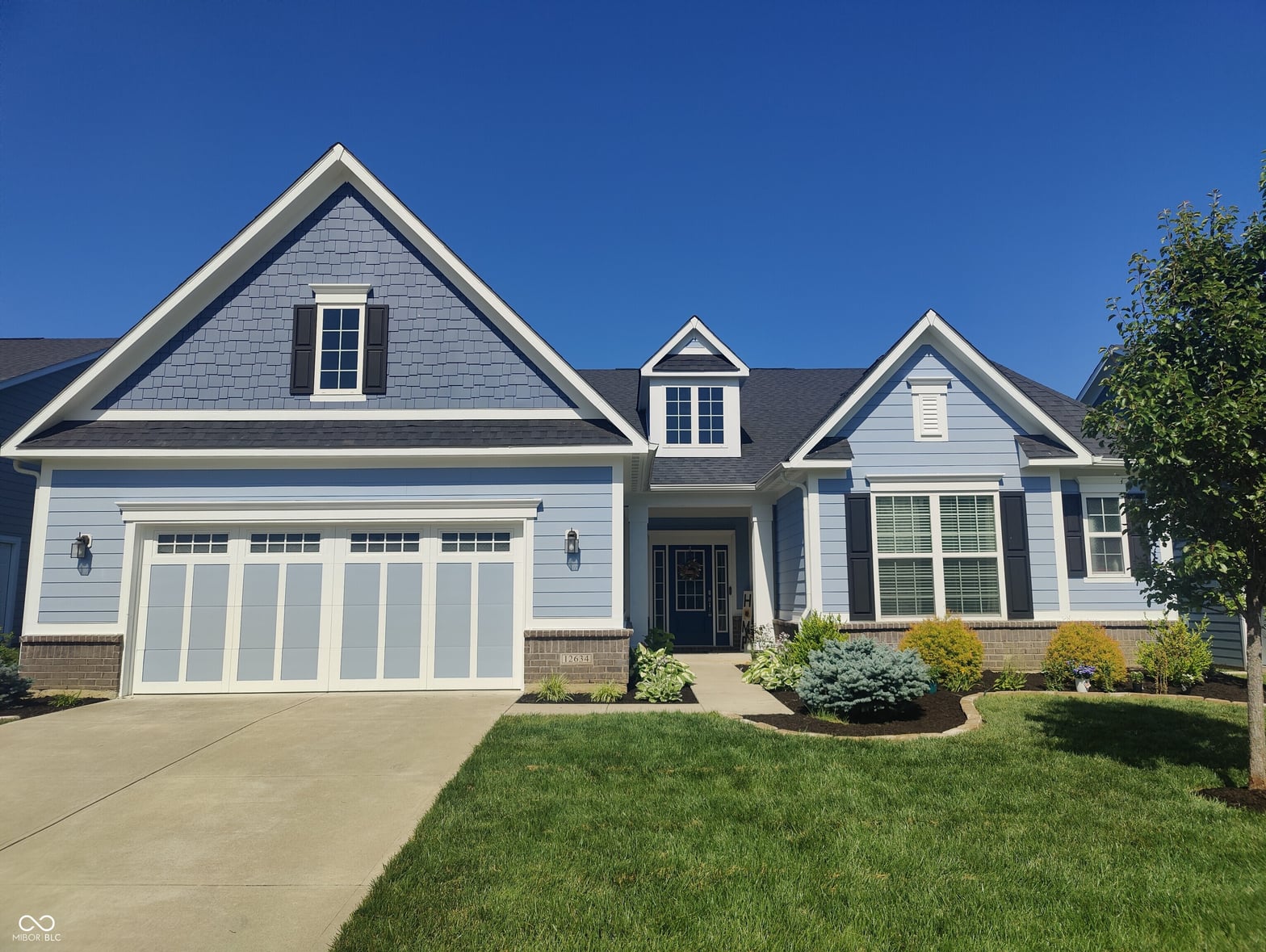 Front exterior at 12634 Mustard Seed Court, Fishers, IN
