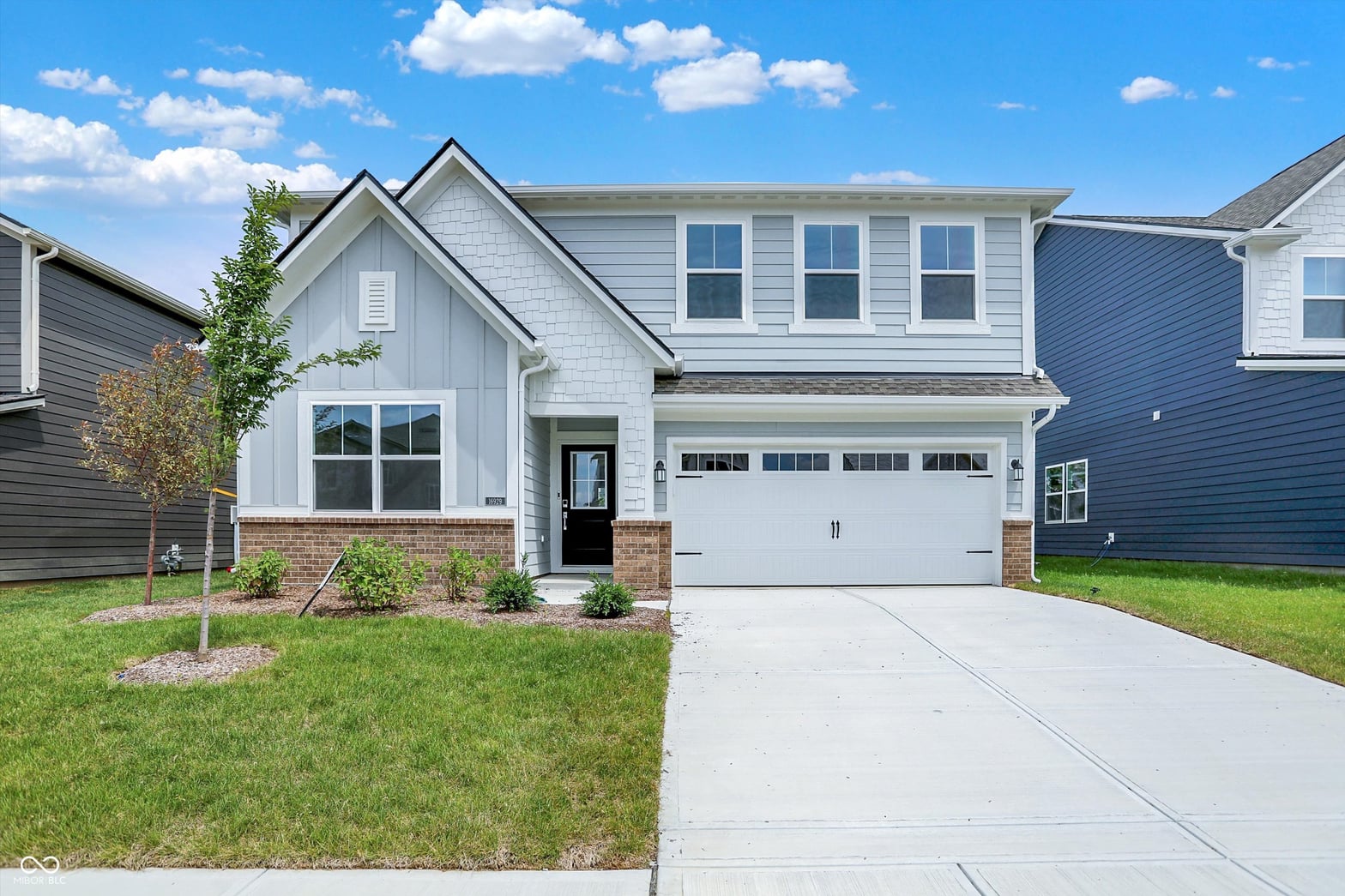 Front exterior at 16929 Sandhurst Place, Westfield, IN