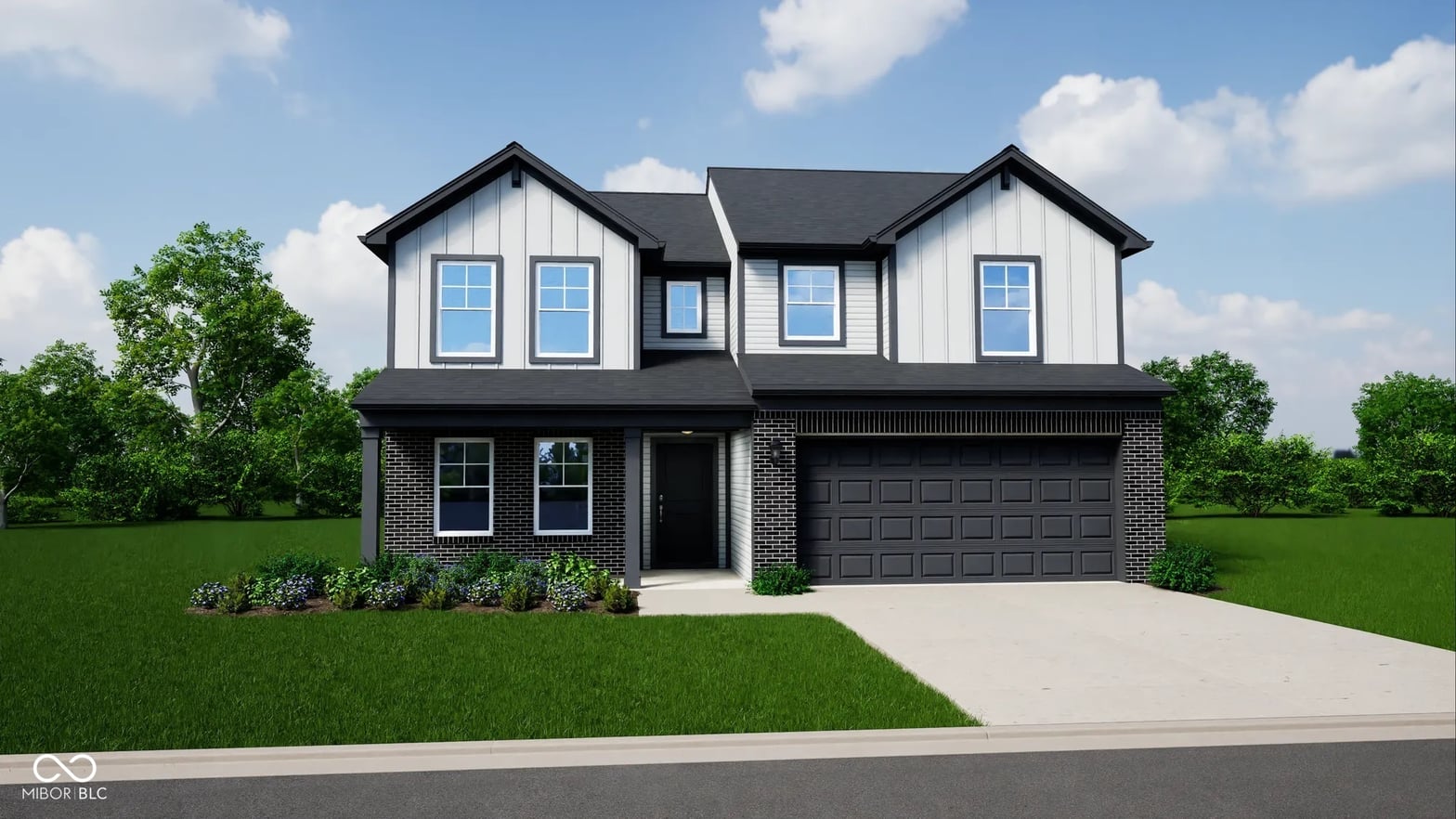 Front exterior at 588 Arkansas Lane, Westfield, IN