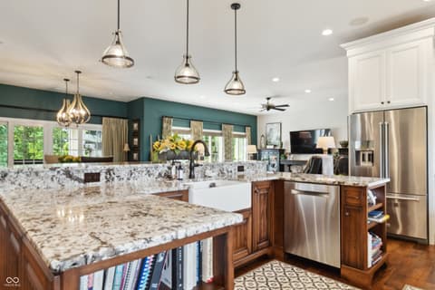 Kitchen at 3399 Nottinghill Boulevard, Plainfield, IN