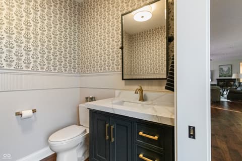 Bathroom at 3399 Nottinghill Boulevard, Plainfield, IN