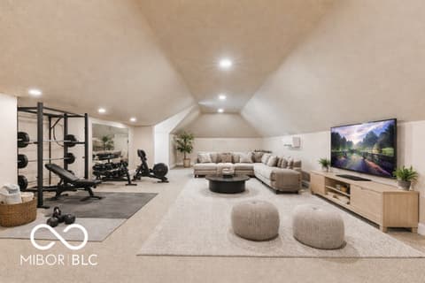 Bonus room at 3399 Nottinghill Boulevard, Plainfield, IN