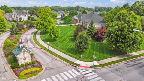 Aerial view at 3399 Nottinghill Boulevard, Plainfield, IN