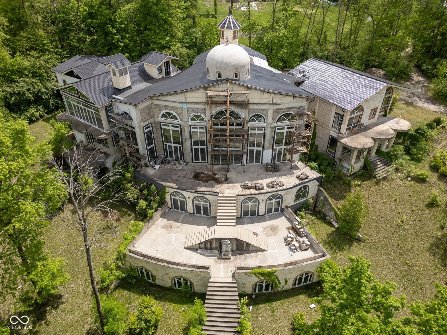 Aerial view at 4945 S 100 E, Lafayette, IN