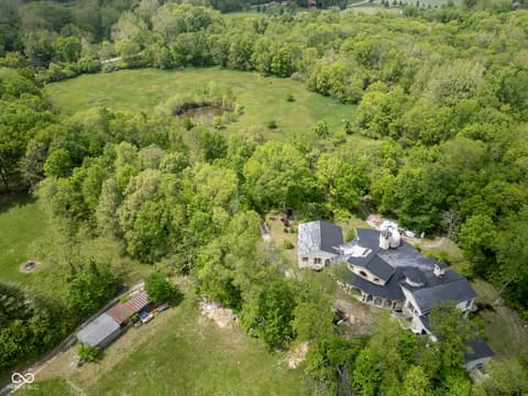 Aerial view at 4945 S 100 E, Lafayette, IN