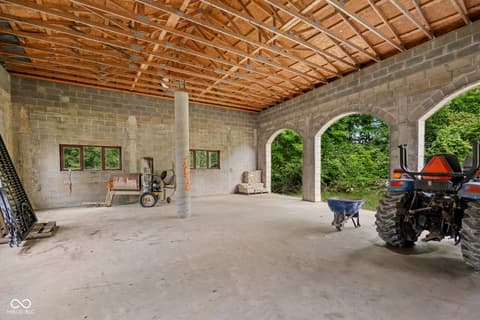 Outdoor living area at 4945 S 100 E, Lafayette, IN