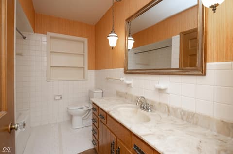 Bathroom at 660 East Drive, Seymour, IN