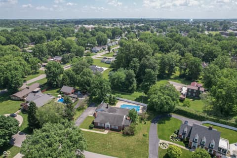 Aerial view at 660 East Drive, Seymour, IN