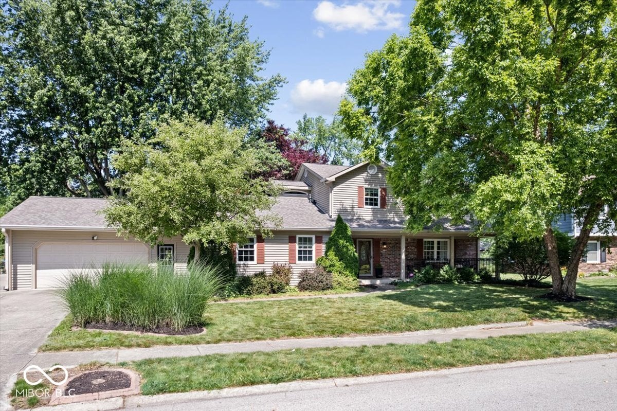 Front exterior at 11424 Green Street, Carmel, IN