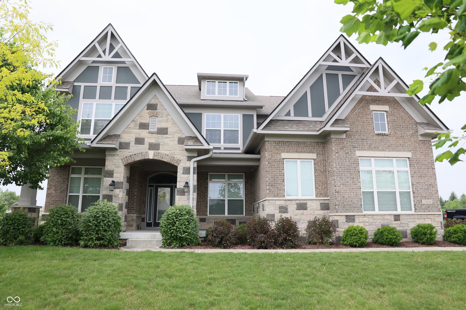 Front exterior at 13044 Moorland Lane, Carmel, IN