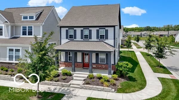 Front exterior at 1892 Ponsonby Drive, Westfield, IN