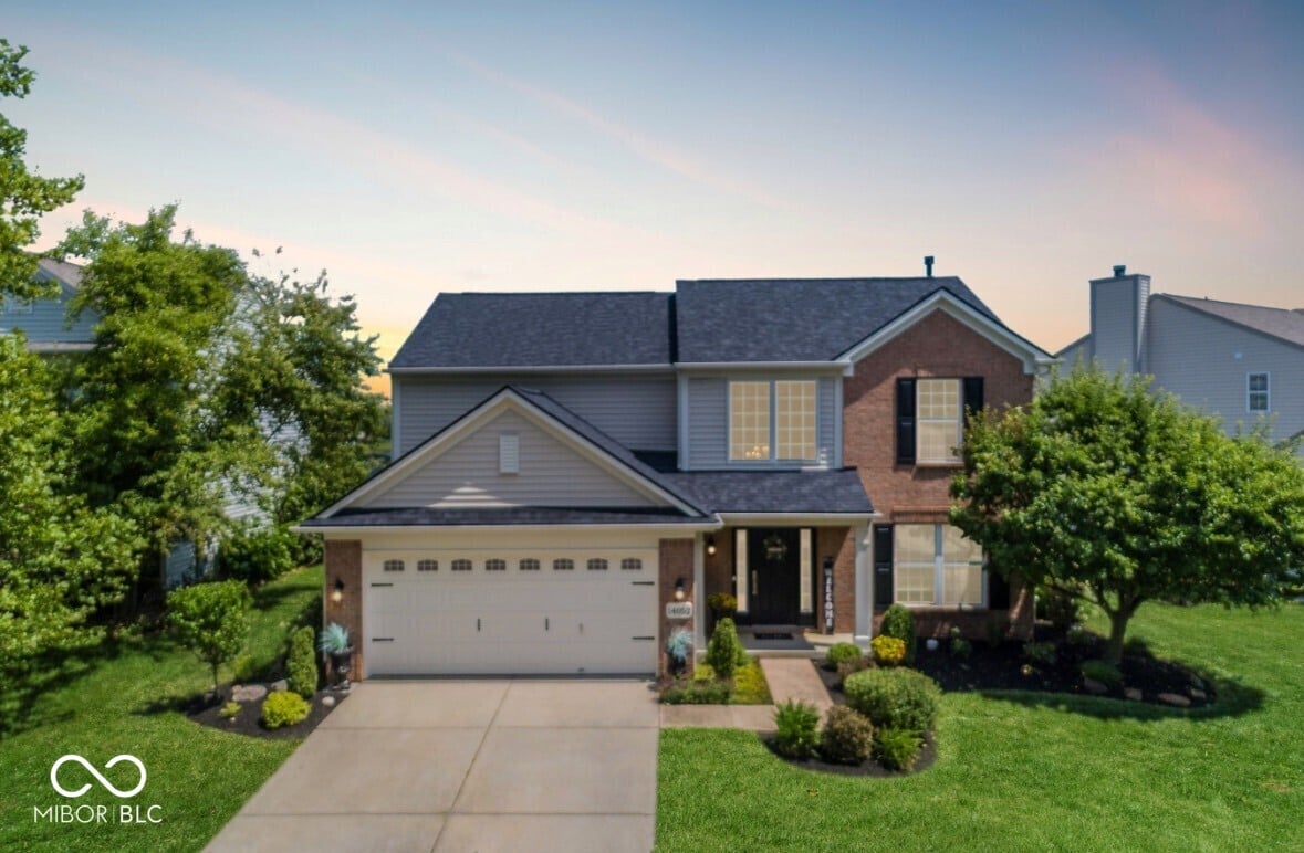 Front exterior at 14052 Rayners Lane, Fishers, IN