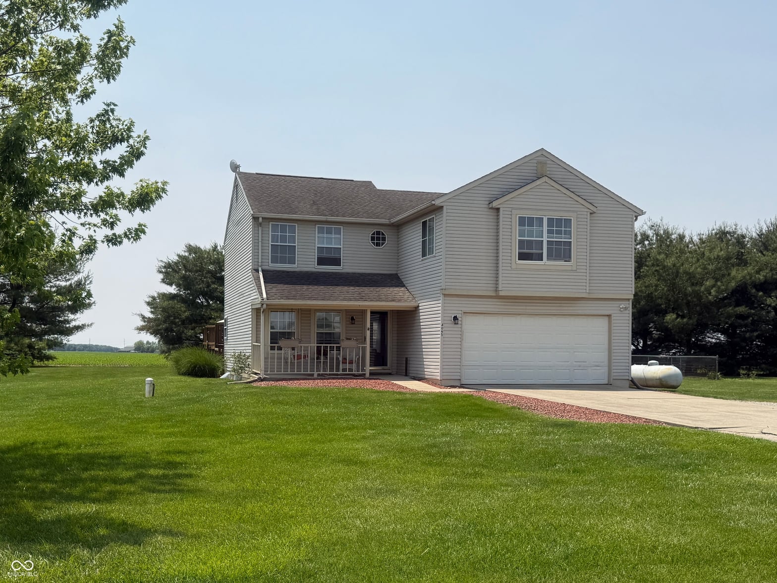 Front exterior at 4065 W New Castle Road, Frankfort, IN