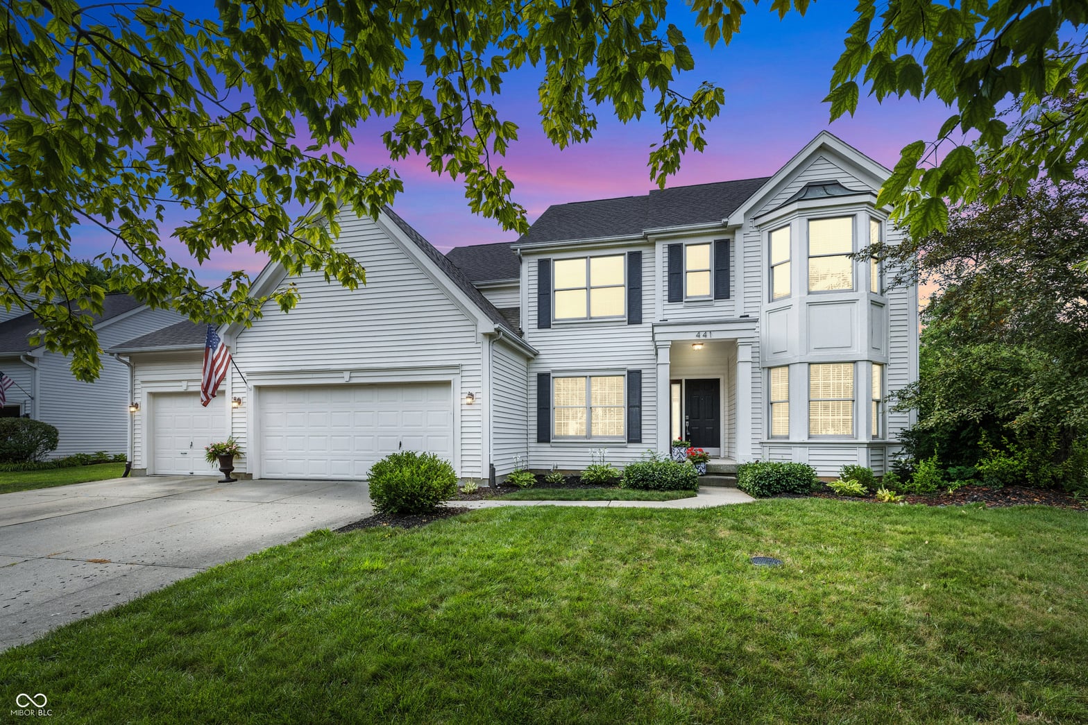 Front exterior at 441 Piedmont Drive, Westfield, IN