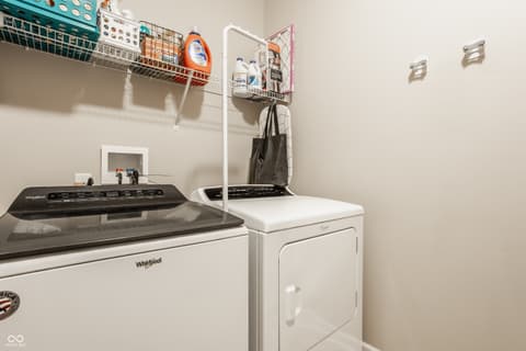 Laundry room at 17183 Petersfield Lane, Westfield, IN