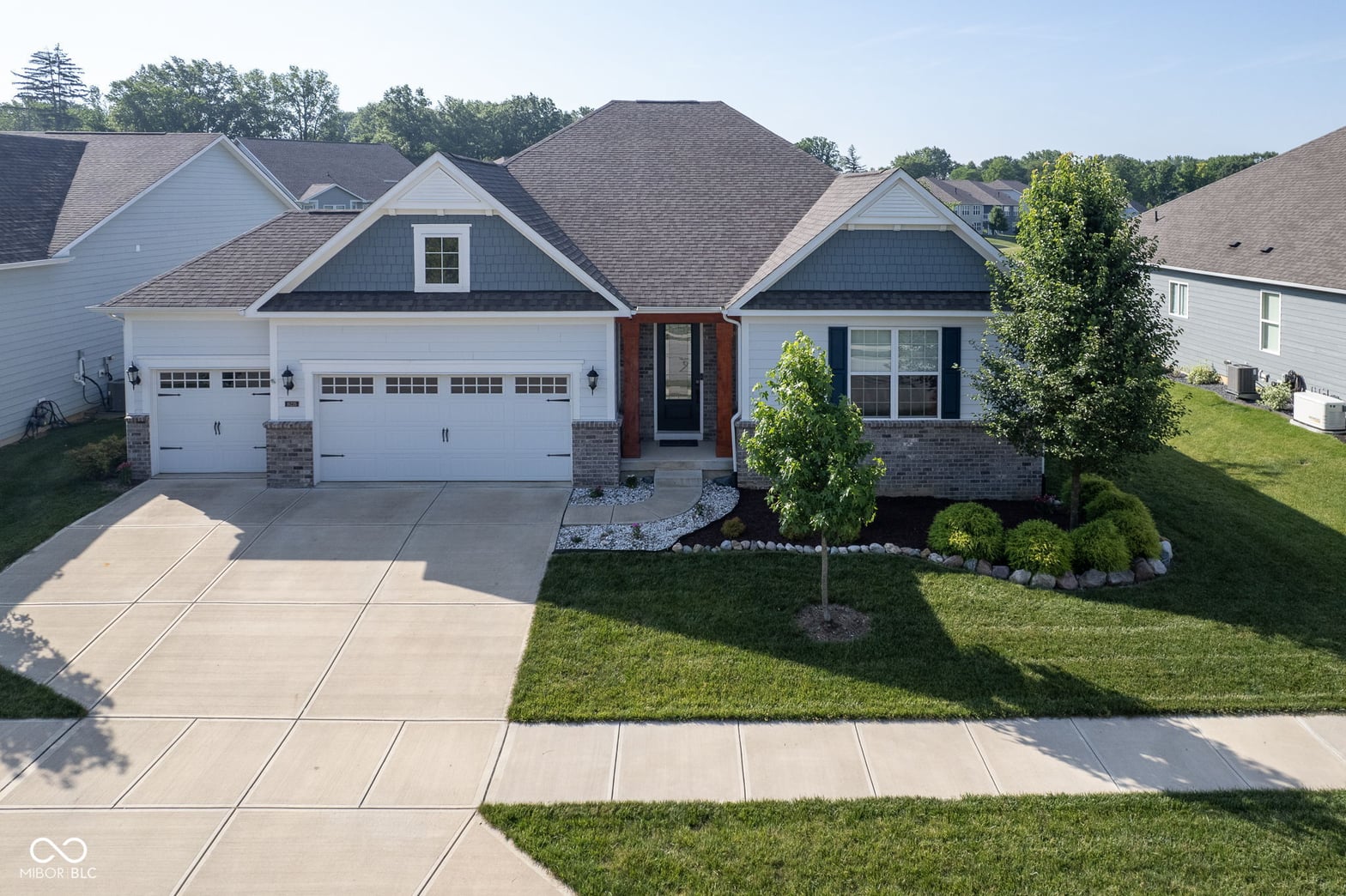 Front exterior at 16235 Natures Way, Westfield, IN