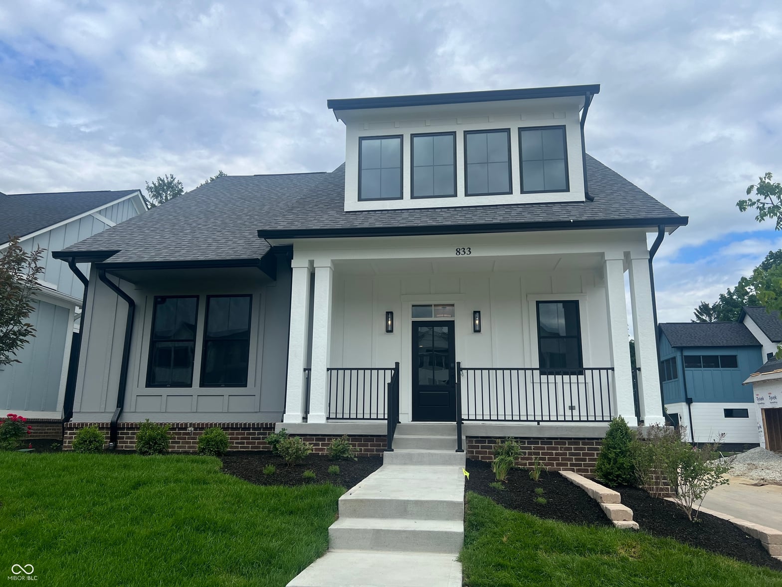 Front exterior at 833 Freeland Way, Carmel, IN