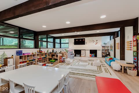 Family room at 1616 W 116th Street, Carmel, IN
