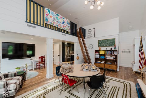 Living room at 1616 W 116th Street, Carmel, IN